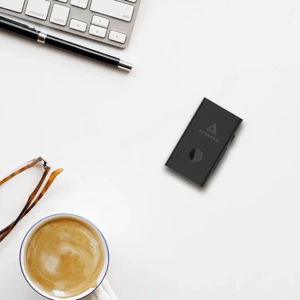Audeara Auracast Audio Transceiver & Lapel Microphone